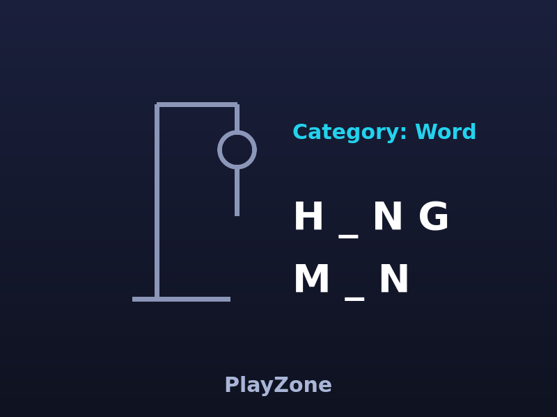 Hangman game thumbnail